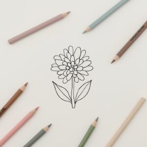 Coloring Page Prompts