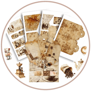 Coffee Junk Journal Kit